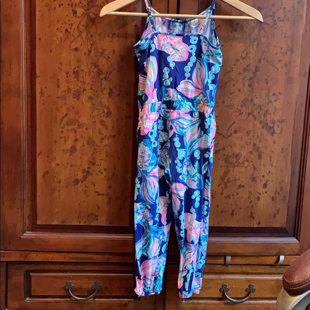 Lilly Pulitzer girls romper Small 4-5